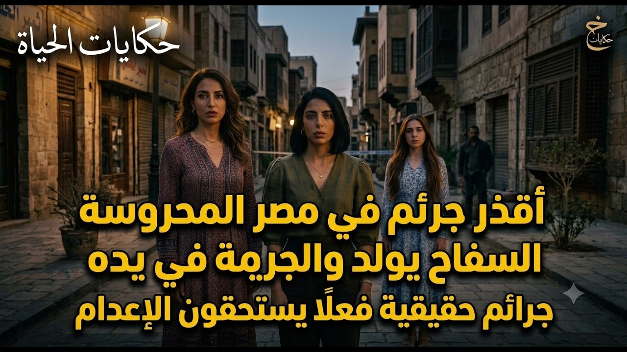 حكايات الحياة| أقذر جرائم في مصر المحروسة السفاح يولد والجريمة في يده جرائم حقيقيه يستحقون الاعدام cover art