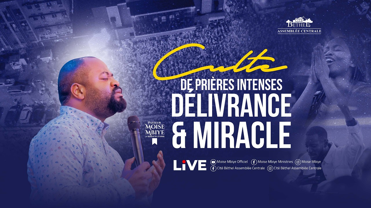 CULTE DE DELIVRANCE ET MIRACLE/MERCREDI 05.8.2026/VACATION SOIR cover art