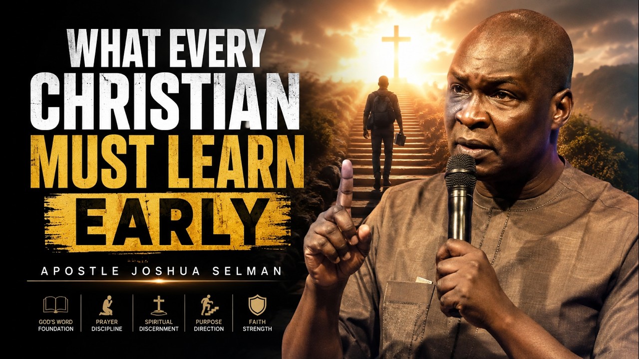 What Every Christian Must Learn Early | Apostle Joshua Selman cover art
