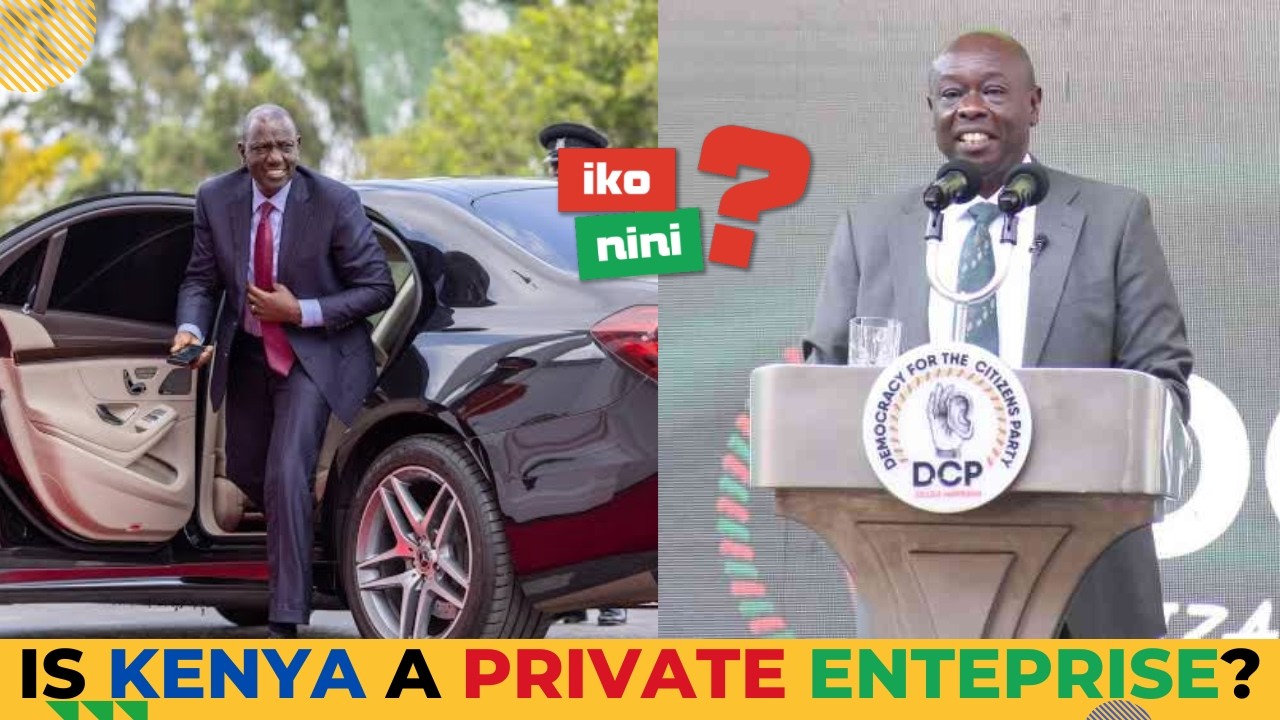 GACHAGUA EXPOSES RUTO! Full List of Secret Banking & Construction Deals Leaked as Ichungwah Blows Up cover art