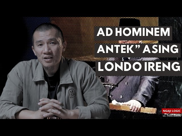 Ad Hominem SERANG ORANGNYA BUKAN ARGUMENNYA = LONDO IR*NG ANT*K" ASING #felixsiauw #yntv #yukngaji cover art