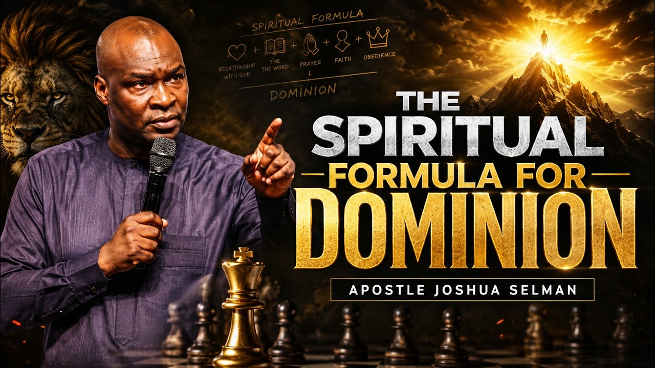 How to Become Spiritually Unstoppable: The Spiritual Formula for Dominion | Apostle Joshua Selman cover art