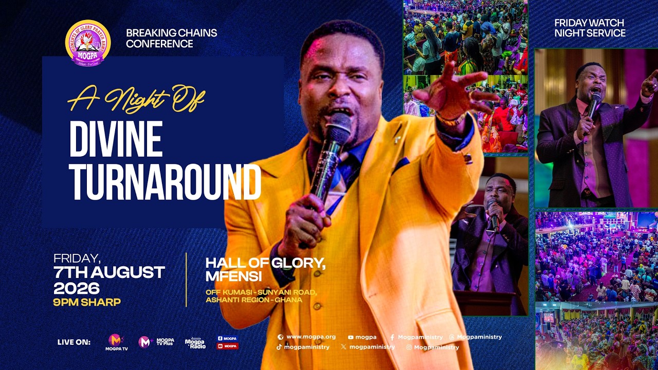 A NIGHT OF DIVINE TURNAROUND || BREAKING CHAINS CONFERENCE || 07 - 08 - 2026 || cover art