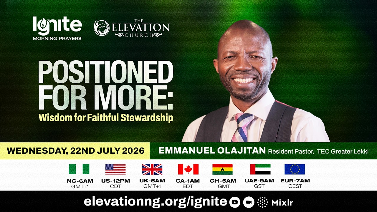 Midday Prayer || Pastor Emmanuel  Ajewole || Wednesday, July 22nd, 2026 cover art