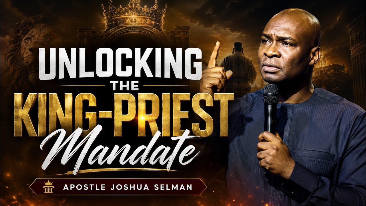 Unlocking the King-Priest Mandate | Apostle Joshua Selman cover art