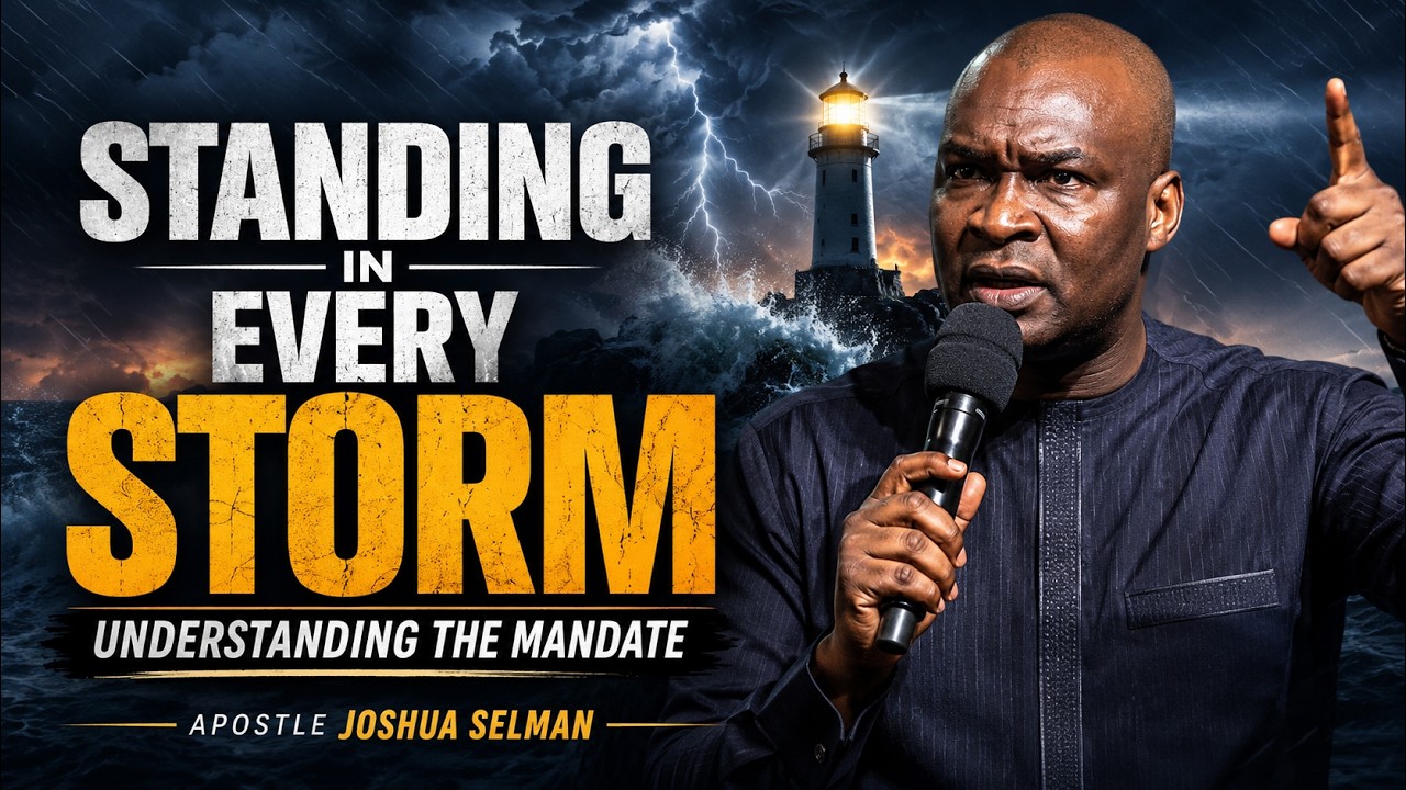 Standing in Every Storm: Understanding The Mandate | Apostle Joshua Selman cover art