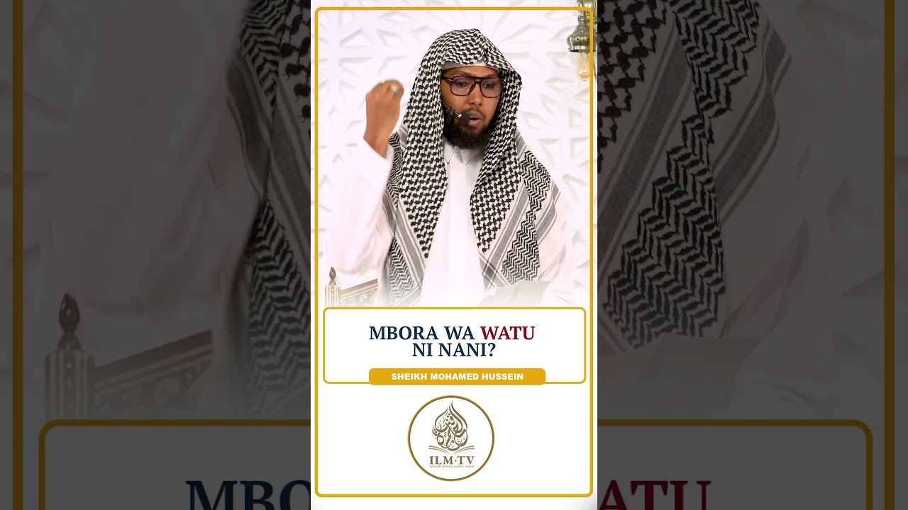 Mbora Wa Watu Ni Nani || Sheikh Muhammad Hussein cover art