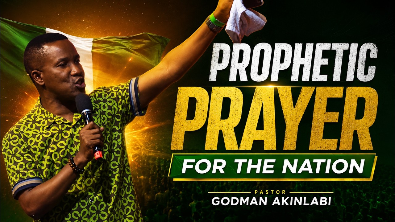Prophetic Prayer For The Nation | Pastor Godman Akinlabi | TAPE cover art