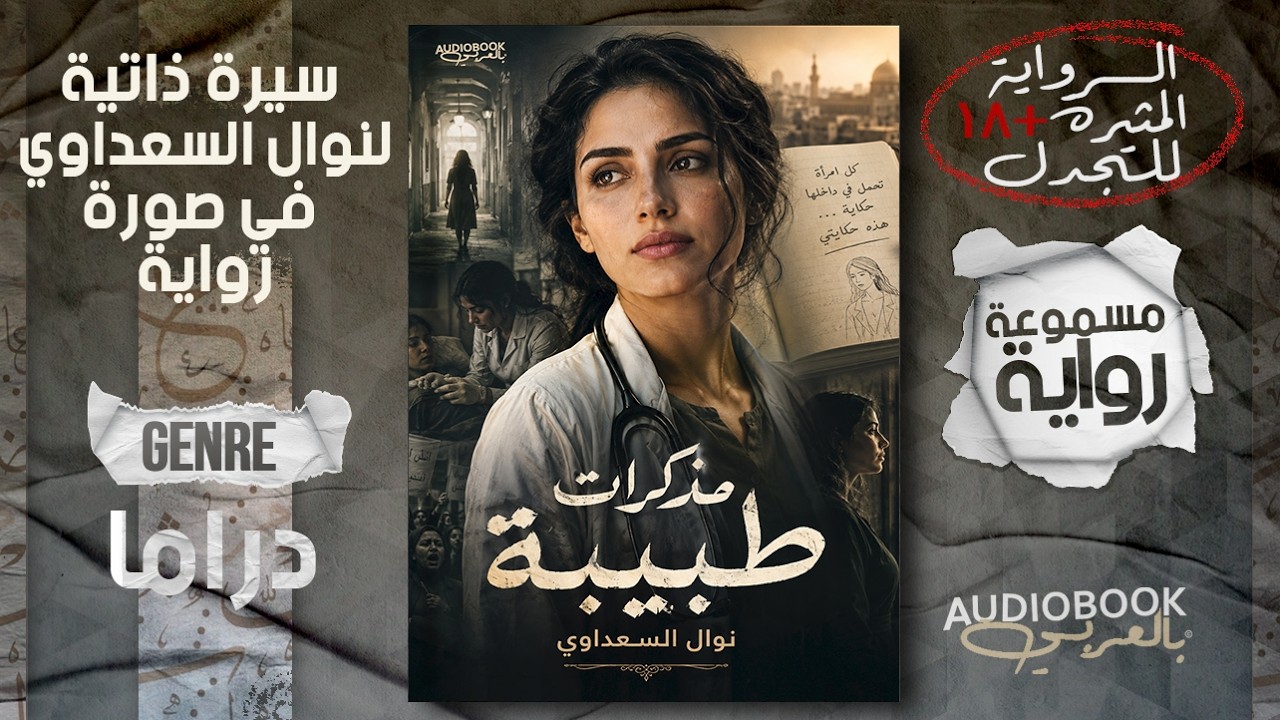 الرواية المثيرة للجدل | مذكرات طبيبة كاملة - نوال السعداوي🔞 cover art