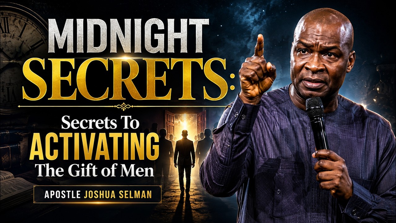 MIDNIGHT SECRETS: Secrets To Activating The Gift of Men | Apostle Joshua Selman cover art