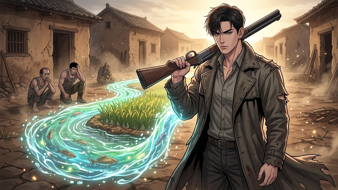 I unlocked a farming space,survived the famine,and women from all walks of life came flocking to me. cover art