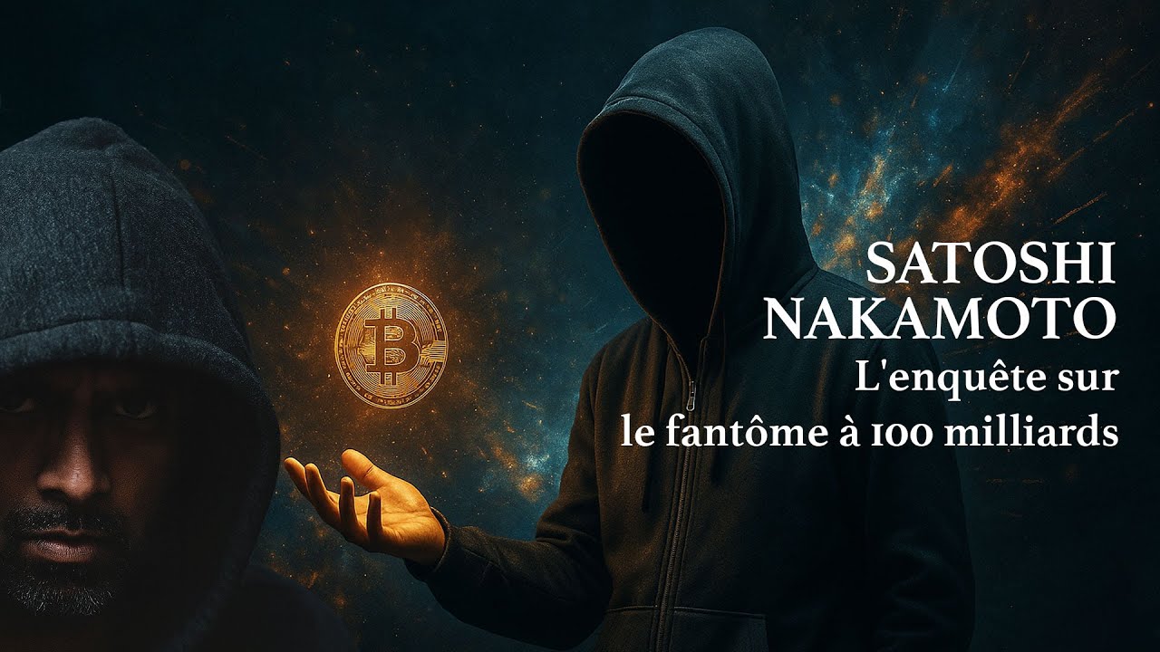 La Mystérieuse disparition de Satoshi Nakamoto le créateur du BITCOIN cover art