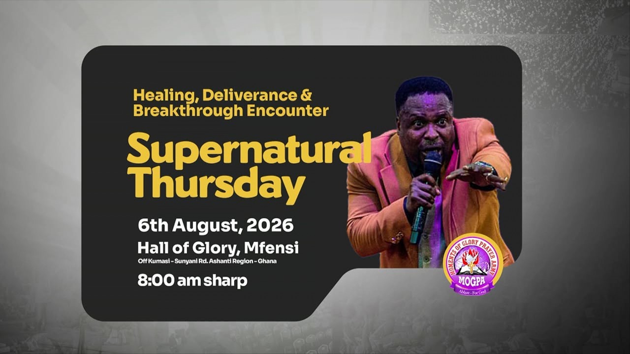 HEALING, DELIVERANCE & BREAKTHROUGH ENCOUNTERS || SUPERNATURAL THURSDAY || 06 - 08 - 2026 cover art