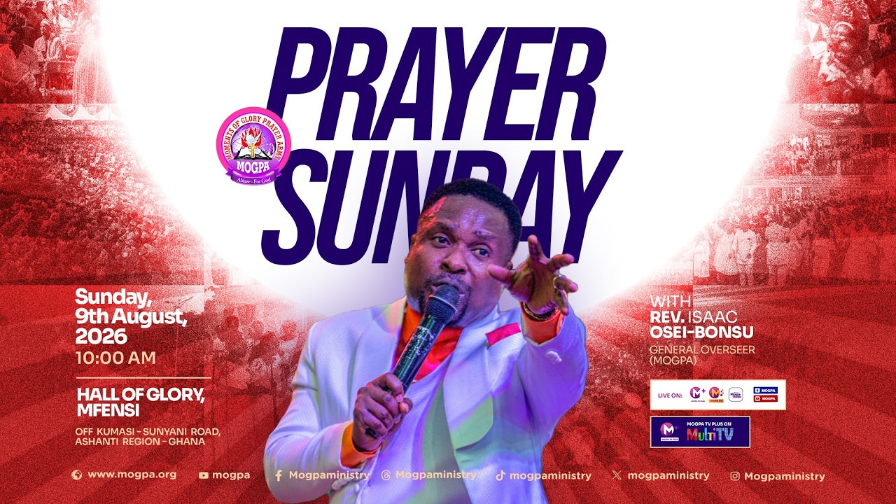 WHEN GOD MOVES SUDDENLY (PART 2)  ||  PRAYER SUNDAY || 09 - 08 - 2026 cover art