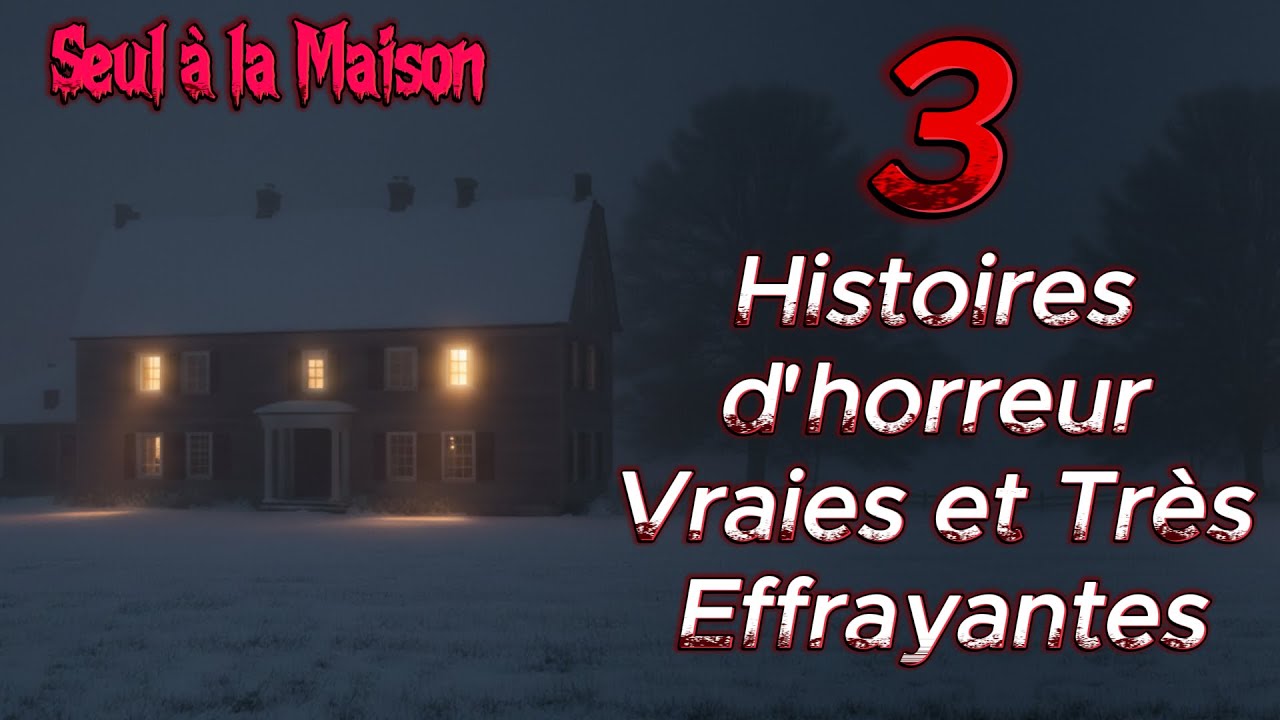 3 Histoires d'horreur Vraies | Ne restez pas seul à la maison après minuit. cover art