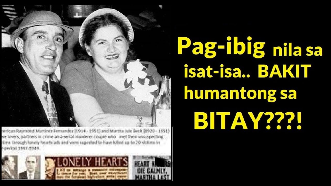 The Martha Beck and Raymond Fernandez Case  - Tagalog |  Bed Time Story | True Crime Stories cover art