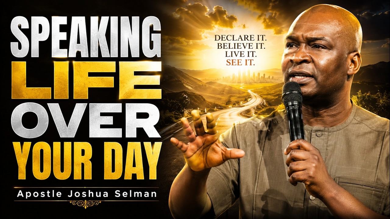 SPEAKING LIFE OVER YOUR DAY | Apostle Joshua Selman cover art