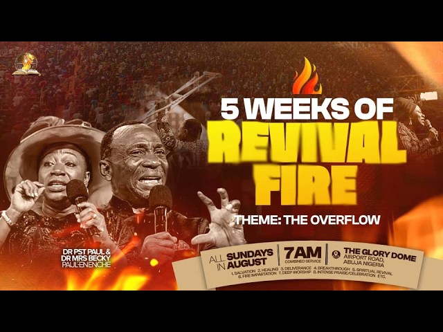 AUGUST 2026 BLESSING SUNDAY SERVICE || 5 WEEKS OF REVIVAL [WEEK 1] || 02-08-2026 cover art