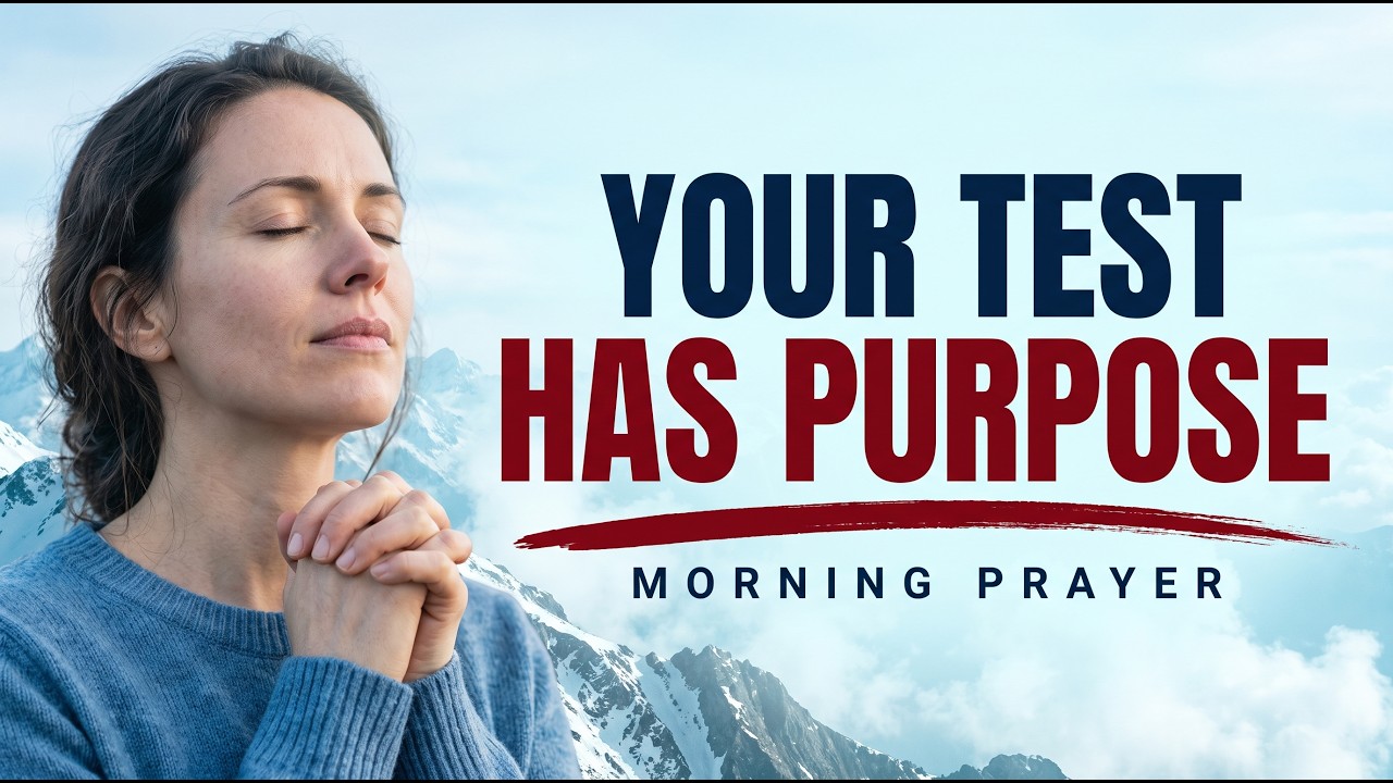 How God Turns Your Hardest Test Into a Testimony | A Morning Prayer cover art