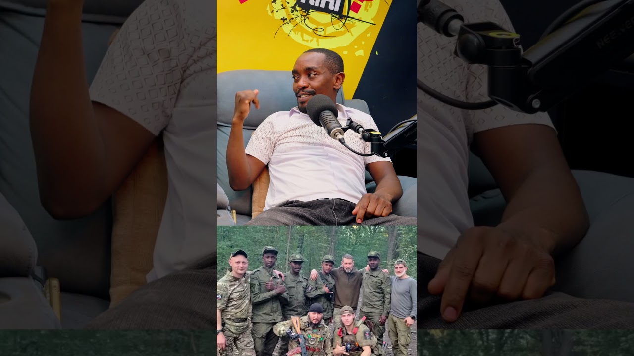 ESCAPING DRONE ATTACKS IN UKRAINE - SAMUEL KARIUKI cover art