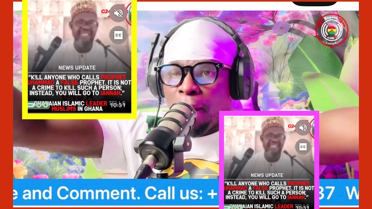 Islamic Preacher (Imam) Says - KUM Anyone who Speaks Against Mohammed in Ghana” Police Arrest.. cover art