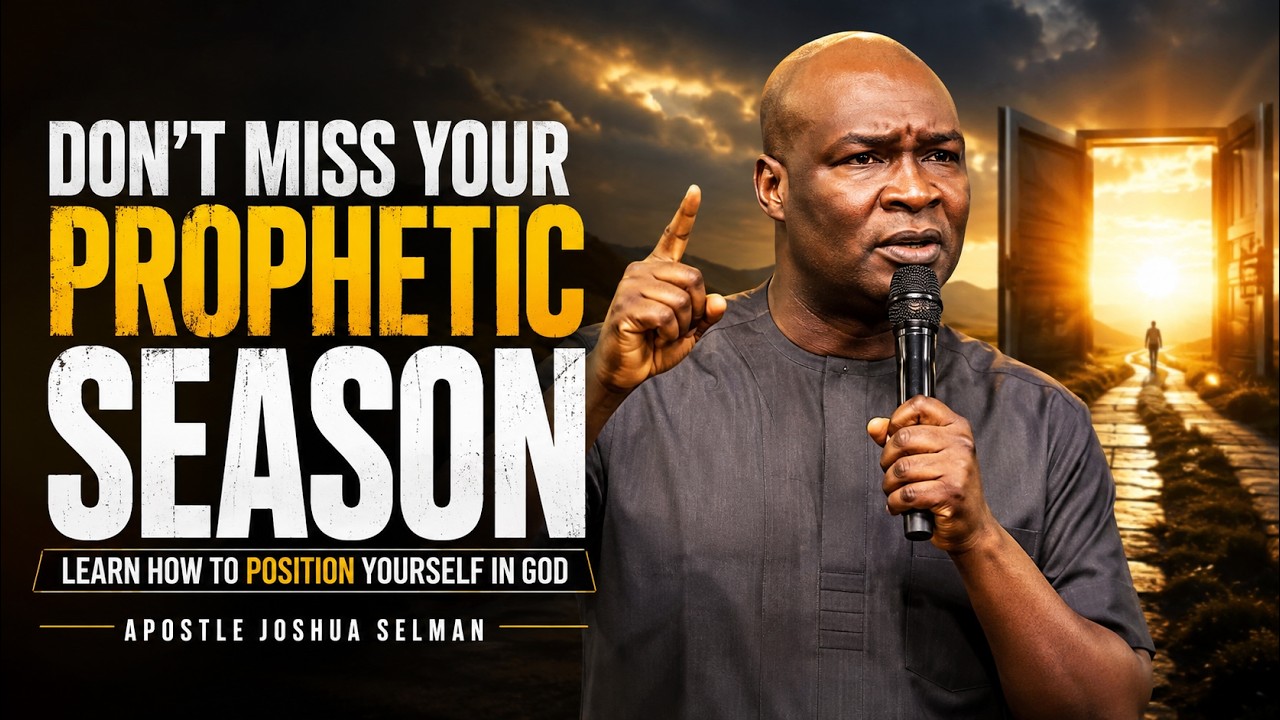 Don't Miss Your Prophetic Season: Learn How to Position Yourself in God | Apostle Joshua Selman cover art