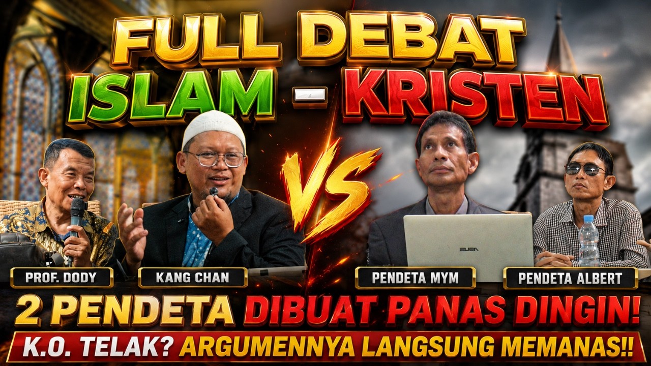 FULL‼️ KAJIAN GRATIS, 2 PENDETA TAK BERKUTIK DI DEBAT YESUS MUSLIM -  MATIDAN BANGKIT ? cover art