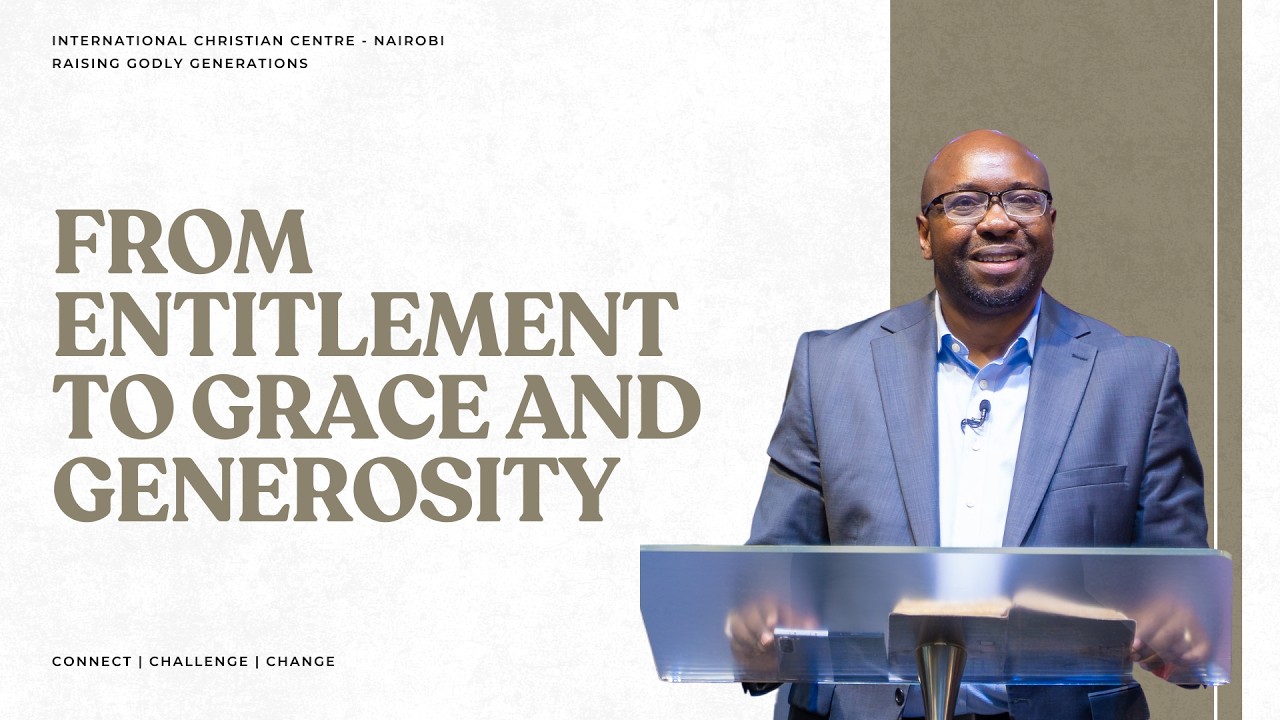 From Entitlement to Grace and Generosity | Bishop Gibson Anduvate cover art