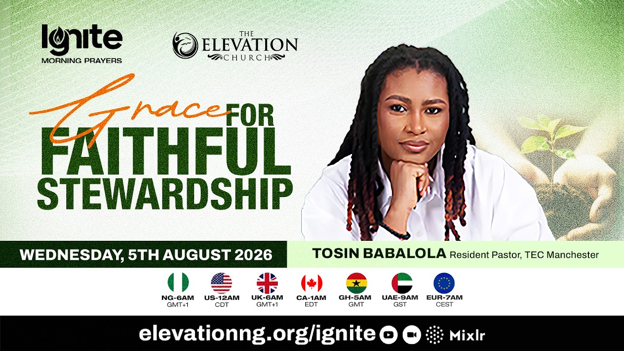 Ignite Morning Prayer || Pastor Tosin Babalola || Wednesday, August 5th, 2026 cover art
