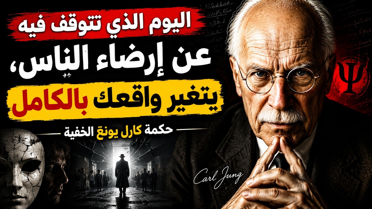 اليوم الذي تتوقف فيه عن تجميل الآخرين... ستتغير حياتك بالكامل! | حكمة كارل يونغ الخفية cover art