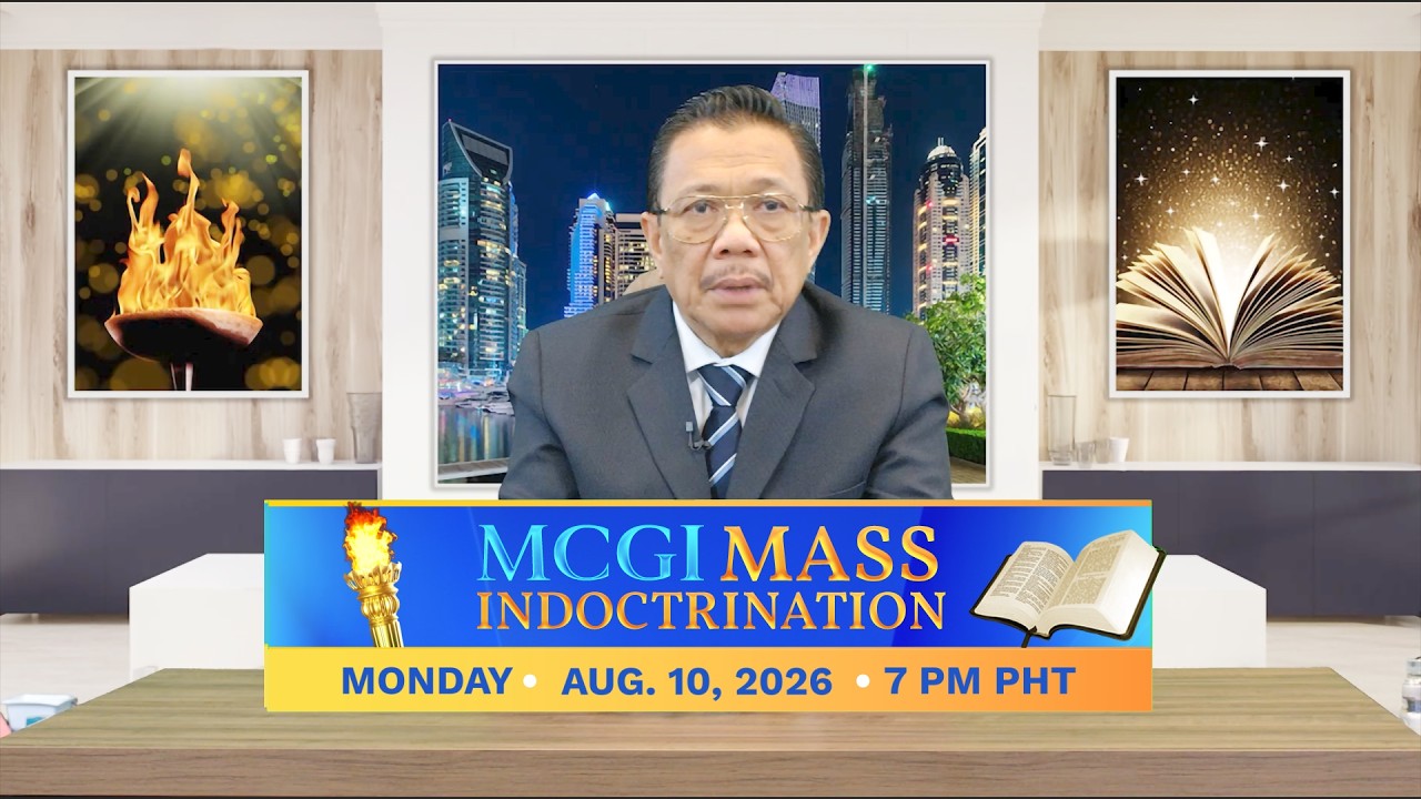 Tuklasin ang mga aral ng Panginoong Jesucristo sa MCGI Mass Indoctrination | August 10, 2026 7PM PHT cover art