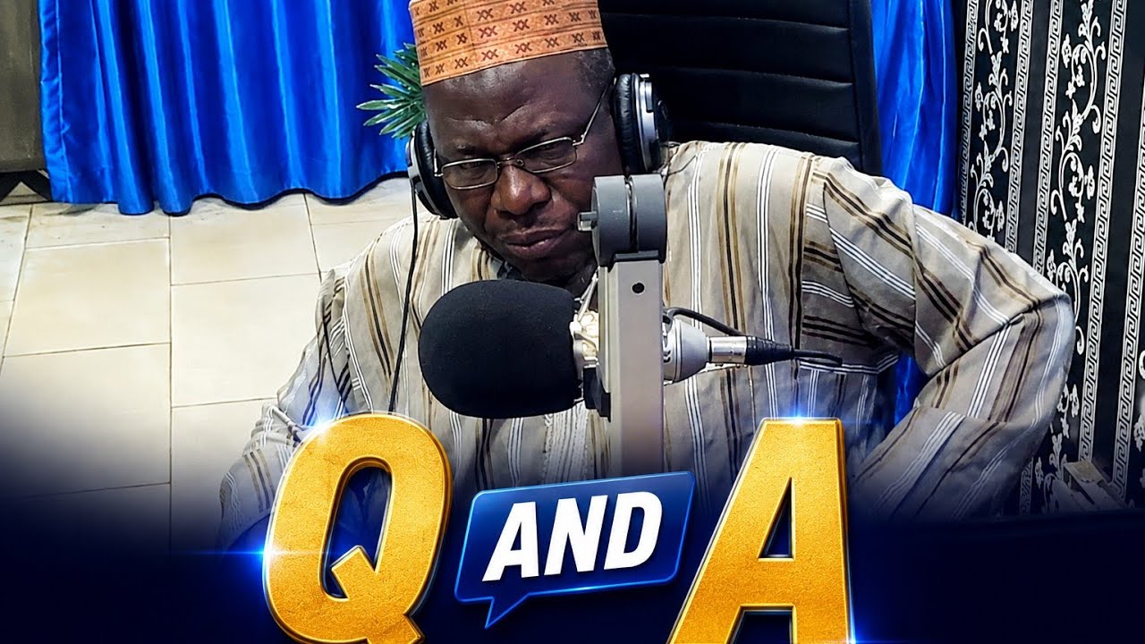 QUESTIONS AND ANSWERS ✅ — DR SHARAFUDDEEN GBADEBO RAJI حفظه الله ورعاه cover art