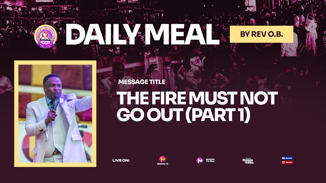 THE FIRE MUST NOT GO OUT (PART 1) cover art