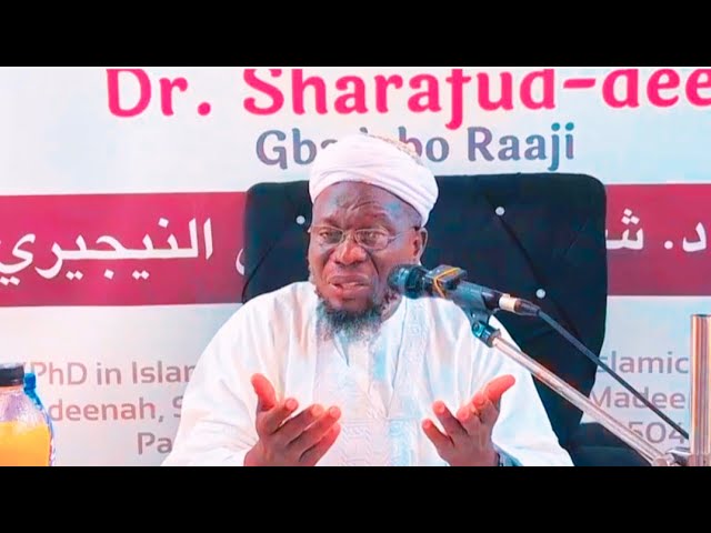 STUBBORN PEOPLE SHOULD COME HERE 👉 ✅ DR SHARAFUDDEEN GBADEBO RAJI حفظه الله ورعاه cover art