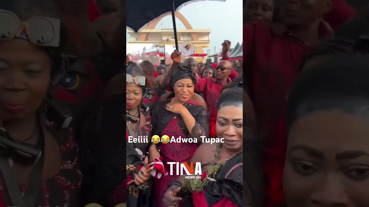 Eeiii Adwoa Sarfo Tupac 😂😂😂😂🥹🥹🔥🔥🔥 #ghanatrendingnews #akosuaserwaa cover art