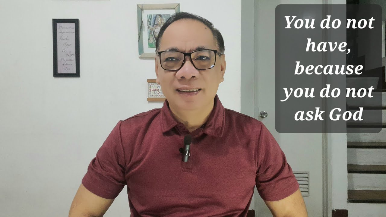 Daily Devotions in Tagalog: You Do not Have, Because You Do not Ask God cover art