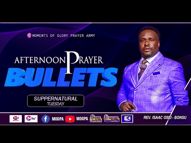 AFTERNOON PRAYER BULLETS cover art