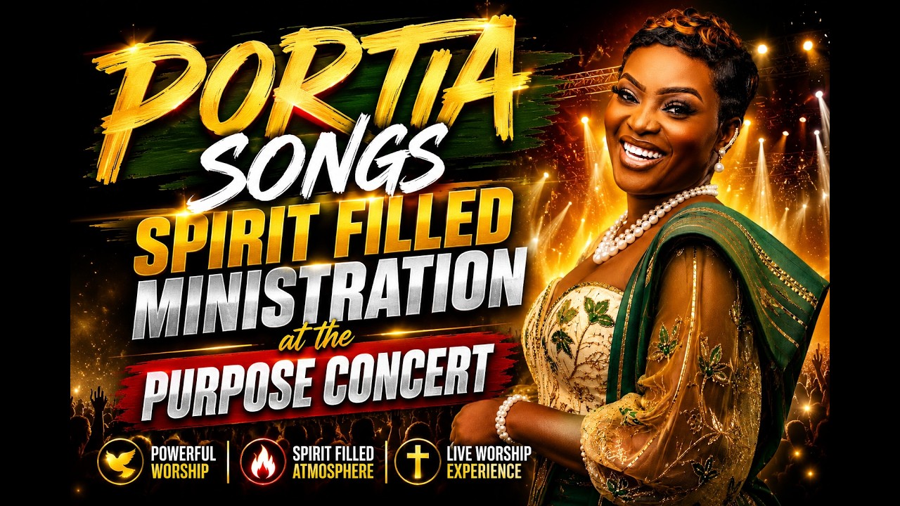 PORTIA SONGS SPIRIT FILLED MINISTRATION AT THE PURPOSE CONCERT cover art