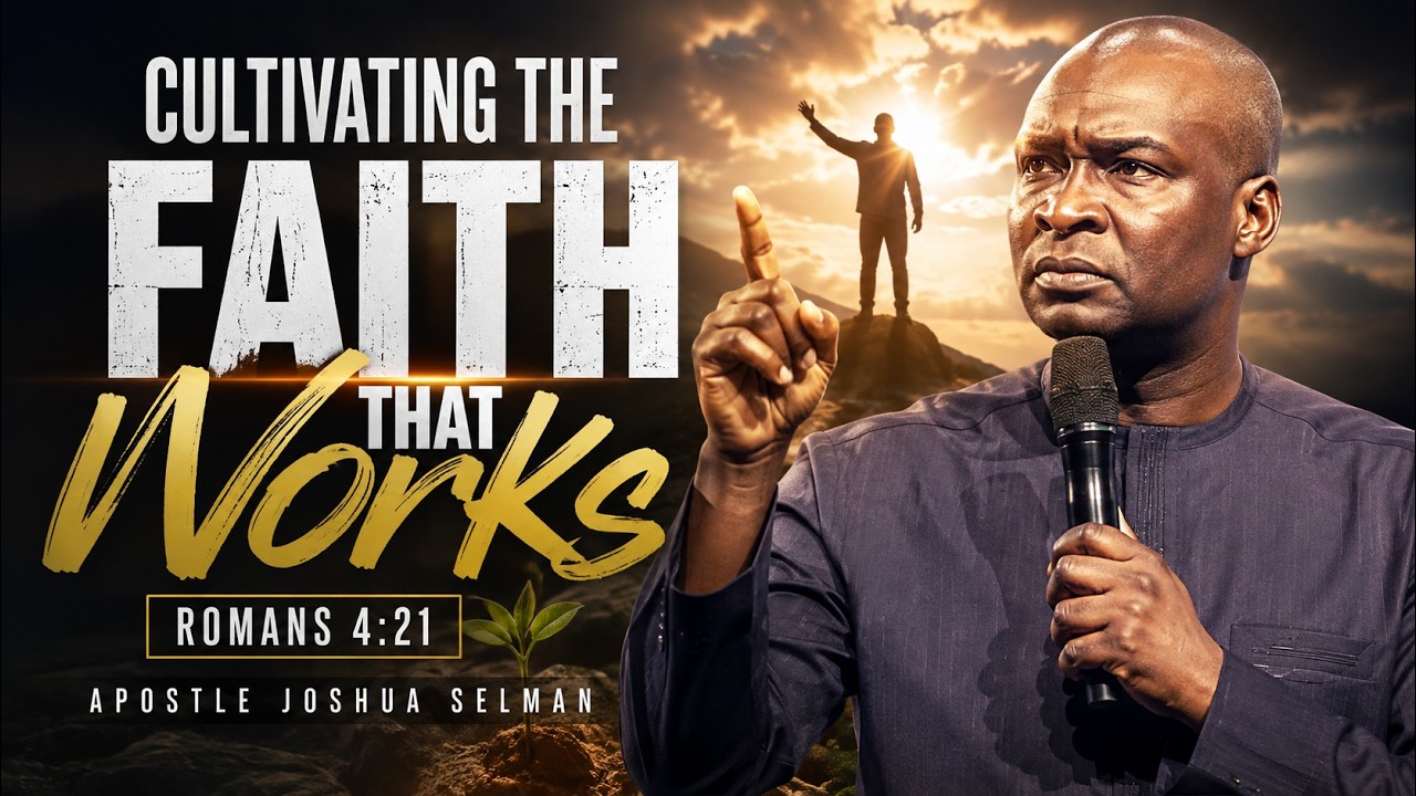 Cultivating the Faith That Works | Romans 4:21 | Apostle Joshua Selman cover art