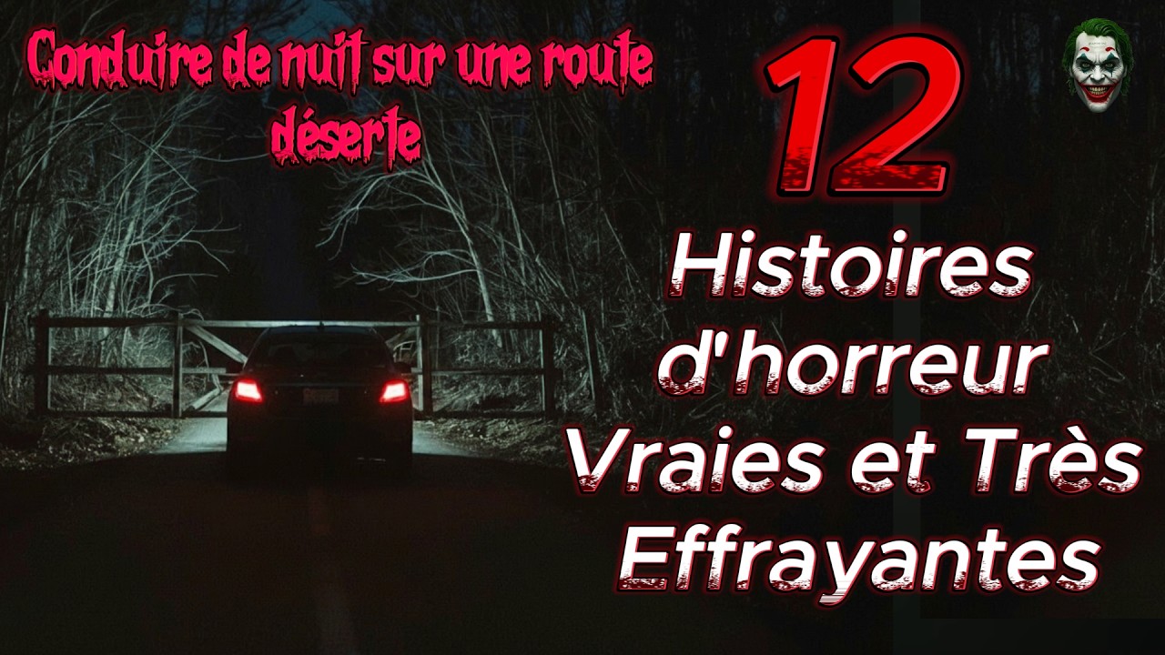 12 Histoires d'horreur Vraies | Conduire de nuit sur une route déserte. cover art