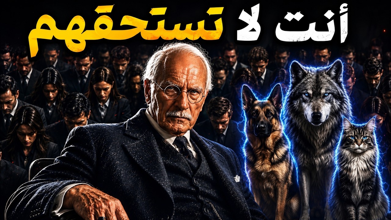 إذا كنت تفضل الحيوانات على البشر.. فأنت في المرحلة الأخيرة من أندر شخصية! | كارل يونغ cover art