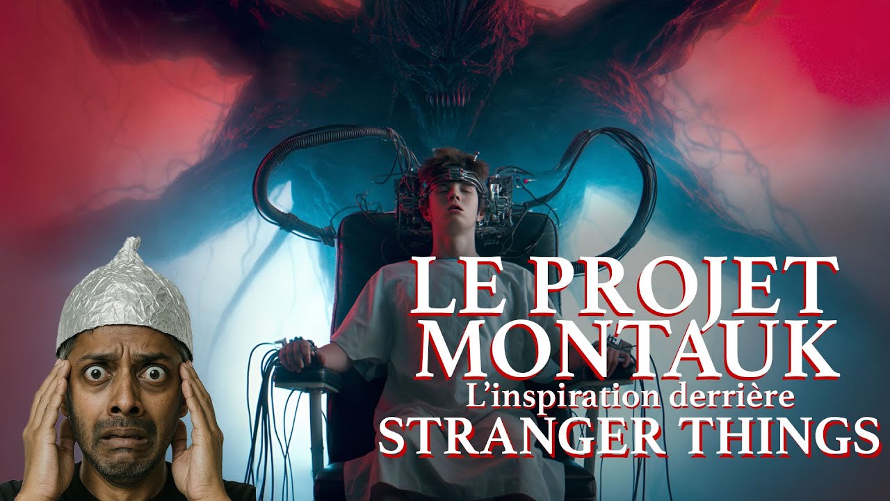 L'HISTOIRE TERRIFIANTE qui a inspiré STRANGER THINGS - Le Projet Montauk cover art