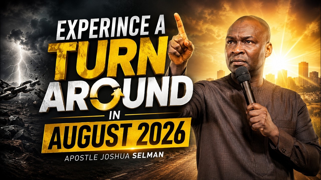 EXPERINCE A TURN AROUND IN AUGUST 2026 | Apostle Joshua Selman cover art