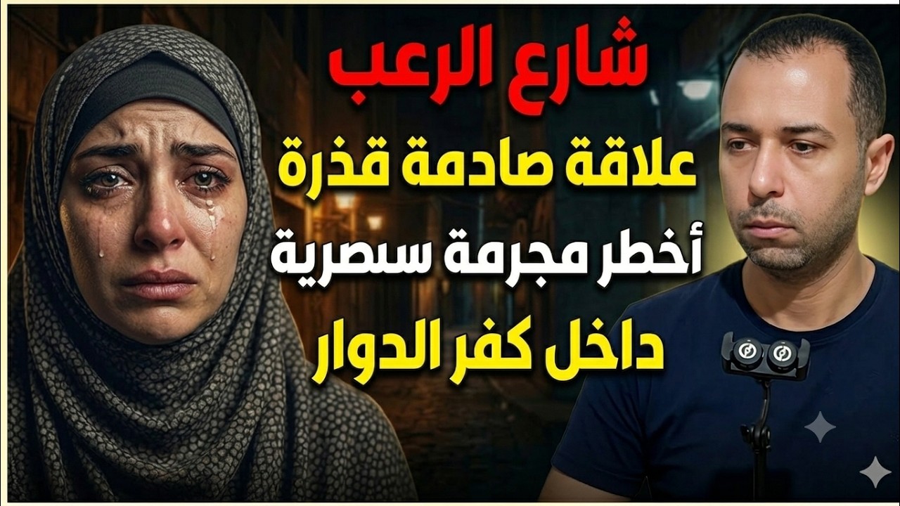 شارع الرعب ⛔ علاقة صادمة قذرة: أخطر مجرمة مصرية داخل ريف كفر الدوار | جريمة حقيقية cover art