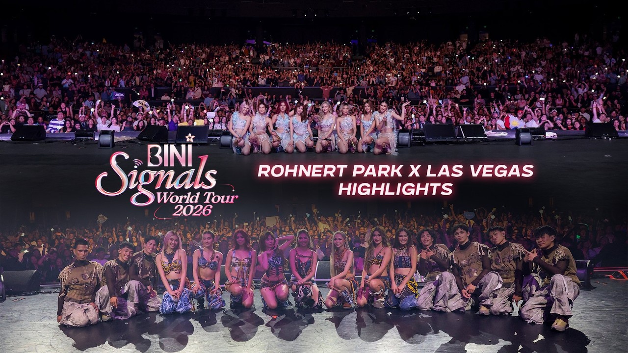 #BINI : BINI Signals World Tour 2026 - Rohnert Park & Las Vegas | Highlights cover art