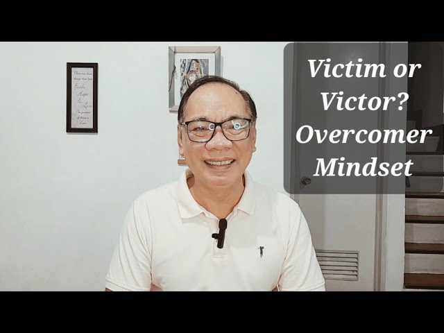 Daily Devotions in Tagalog: Victim or Victor? Overcomer Mindset cover art