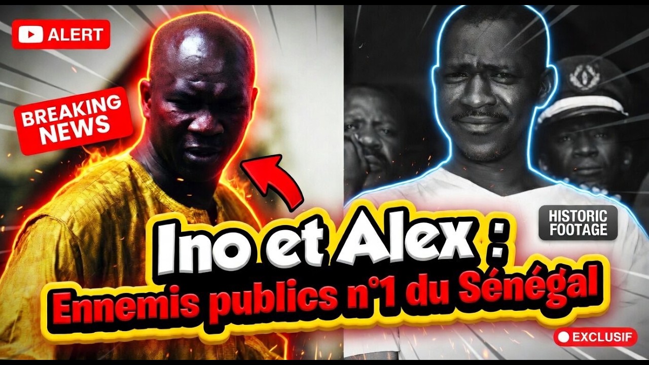 Ino et Alex : La véritable histoire des ennemis publics n°1 du Sénégal cover art