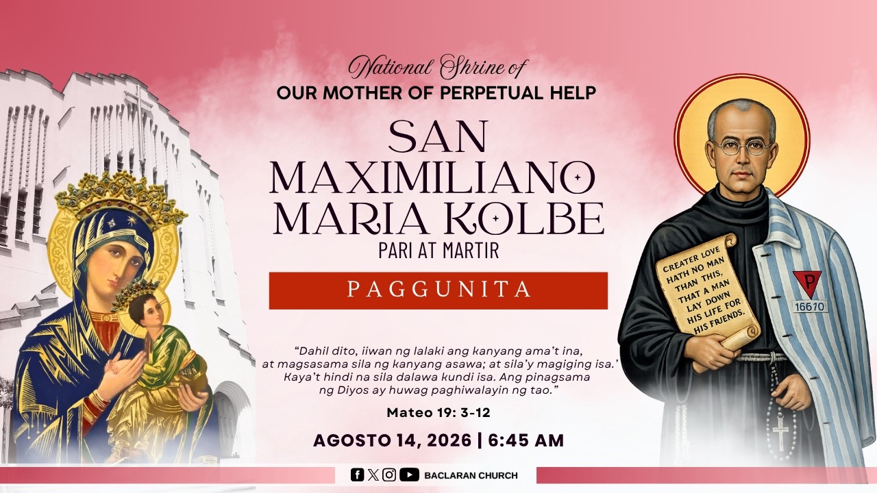 Baclaran Church: Paggunita kay San Maximiliano Maria Kolbe, Pari at Martir cover art