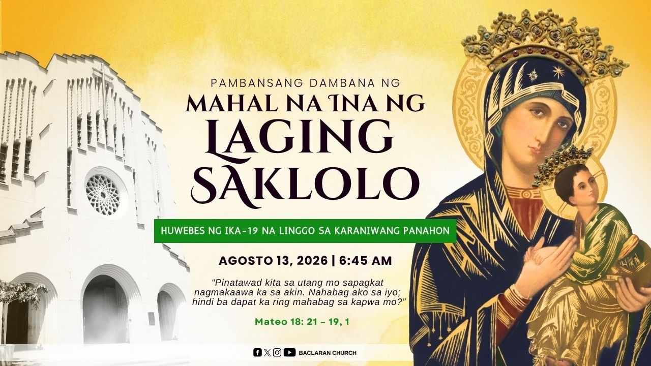 Baclaran Church: Huwebes ng Ika-19 na Linggo sa Karaniwang Panahon cover art