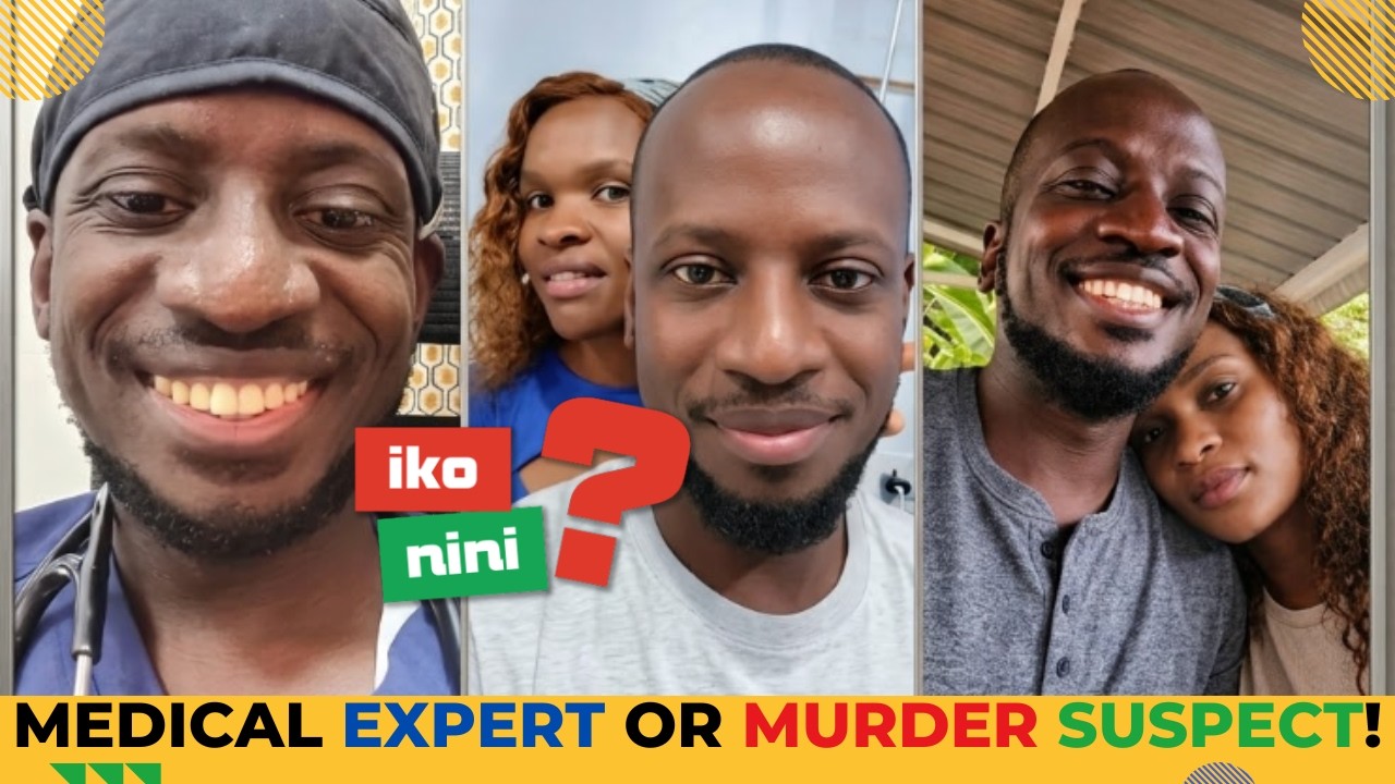The Chilling Irony of Dr. Nyambane: From Stabbing First-Aid Advice to Wife’s Murder Arrest cover art